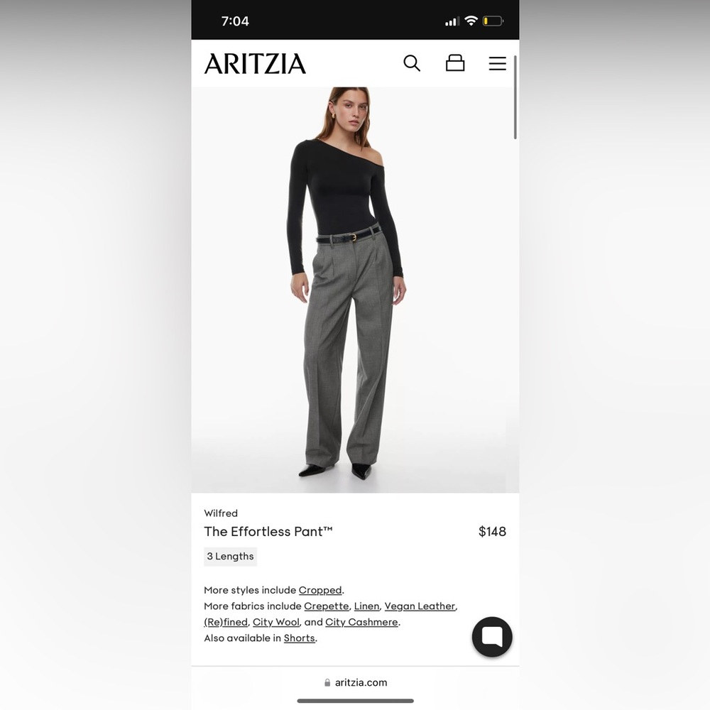 COPY - Aritzia Wilfred The Effortless Pant